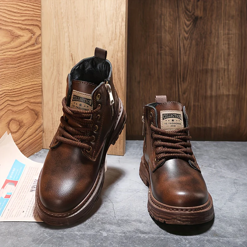 Alex™ Vintage Lace-Up Boots - Image 5