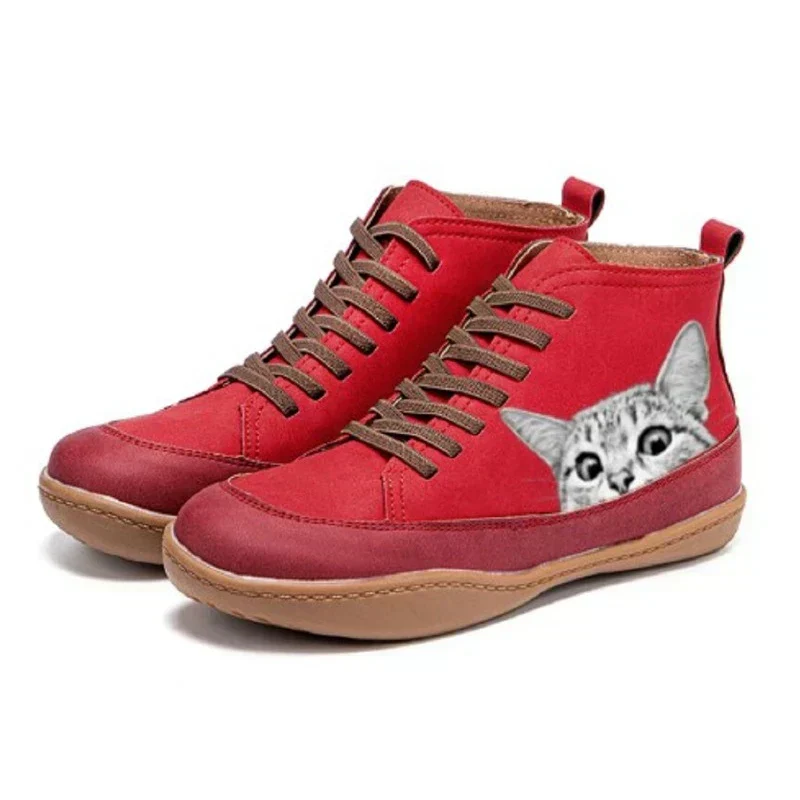 Fenella™ | Cat Motif Boots - Image 5