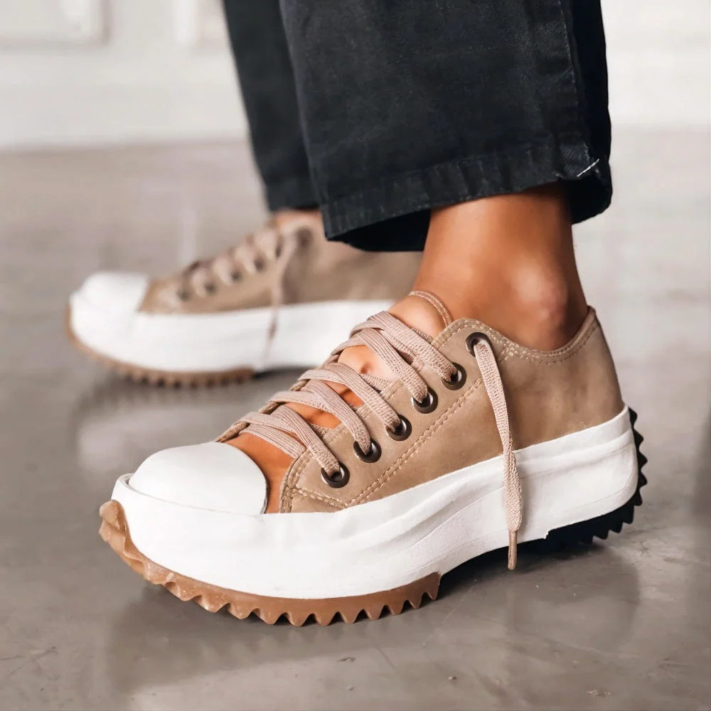Gianna™ Low-Top Thick-Heeled Shoes