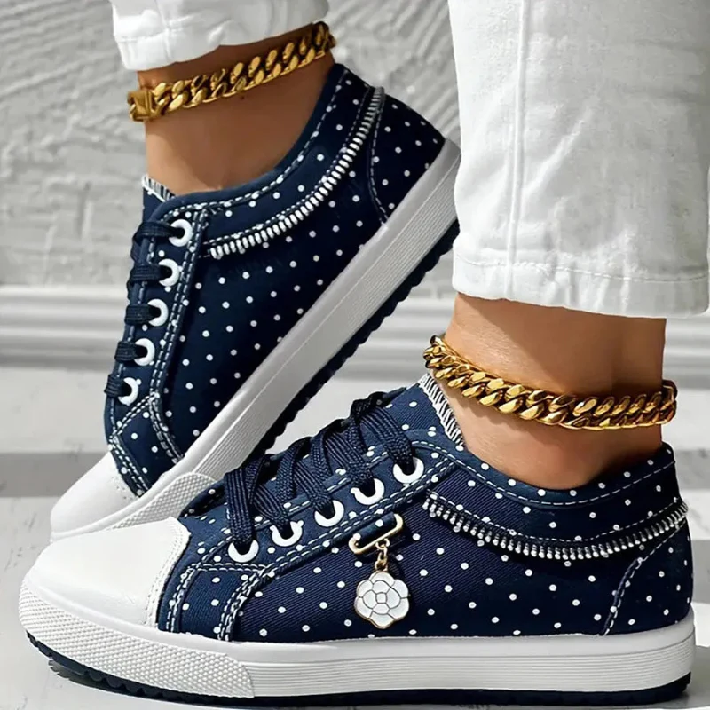 Jesslyn™ Floral Mesh Comfort Sneakers - Image 8