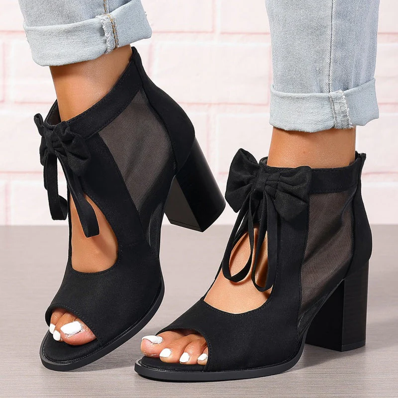Junae™ GraceBow Peep-Toe Heels - Image 3