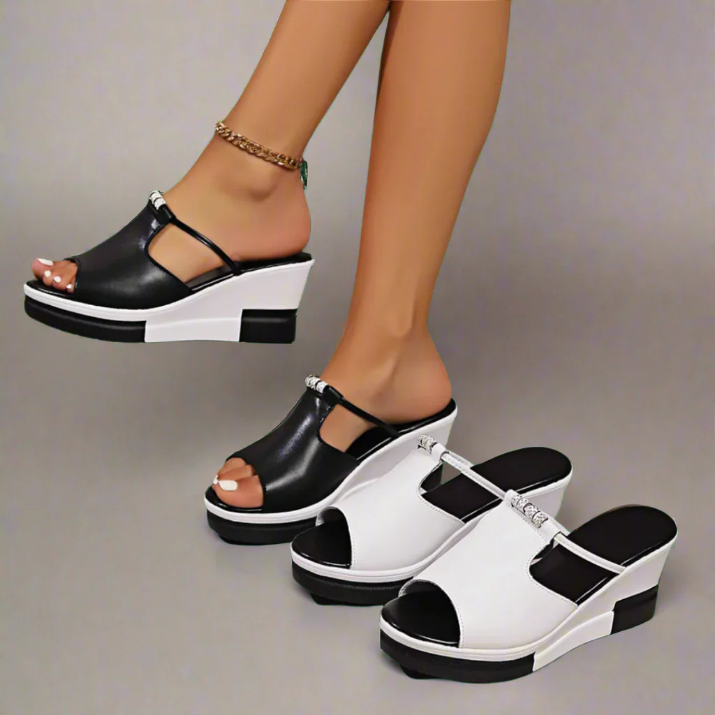Kaelin™ Luxe Comfort Wedge Sandals - Image 3