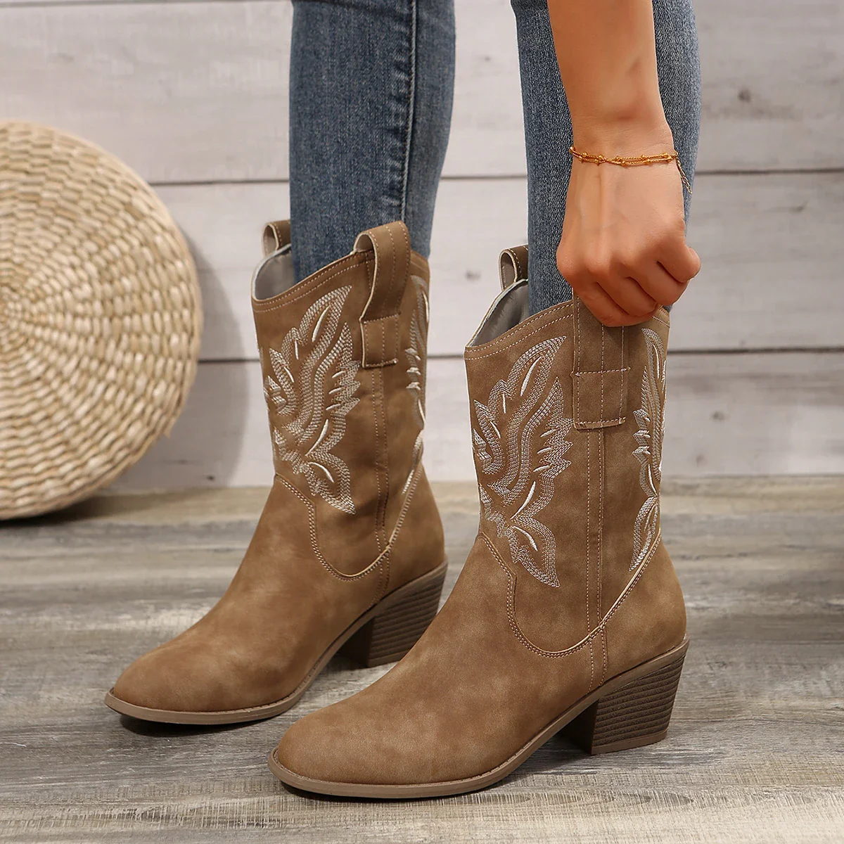 Liliana™ Western Cowboy Boots - Image 2