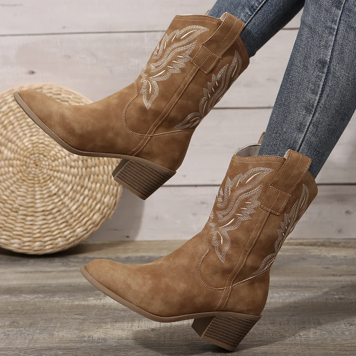 Liliana™ Western Cowboy Boots - Image 3