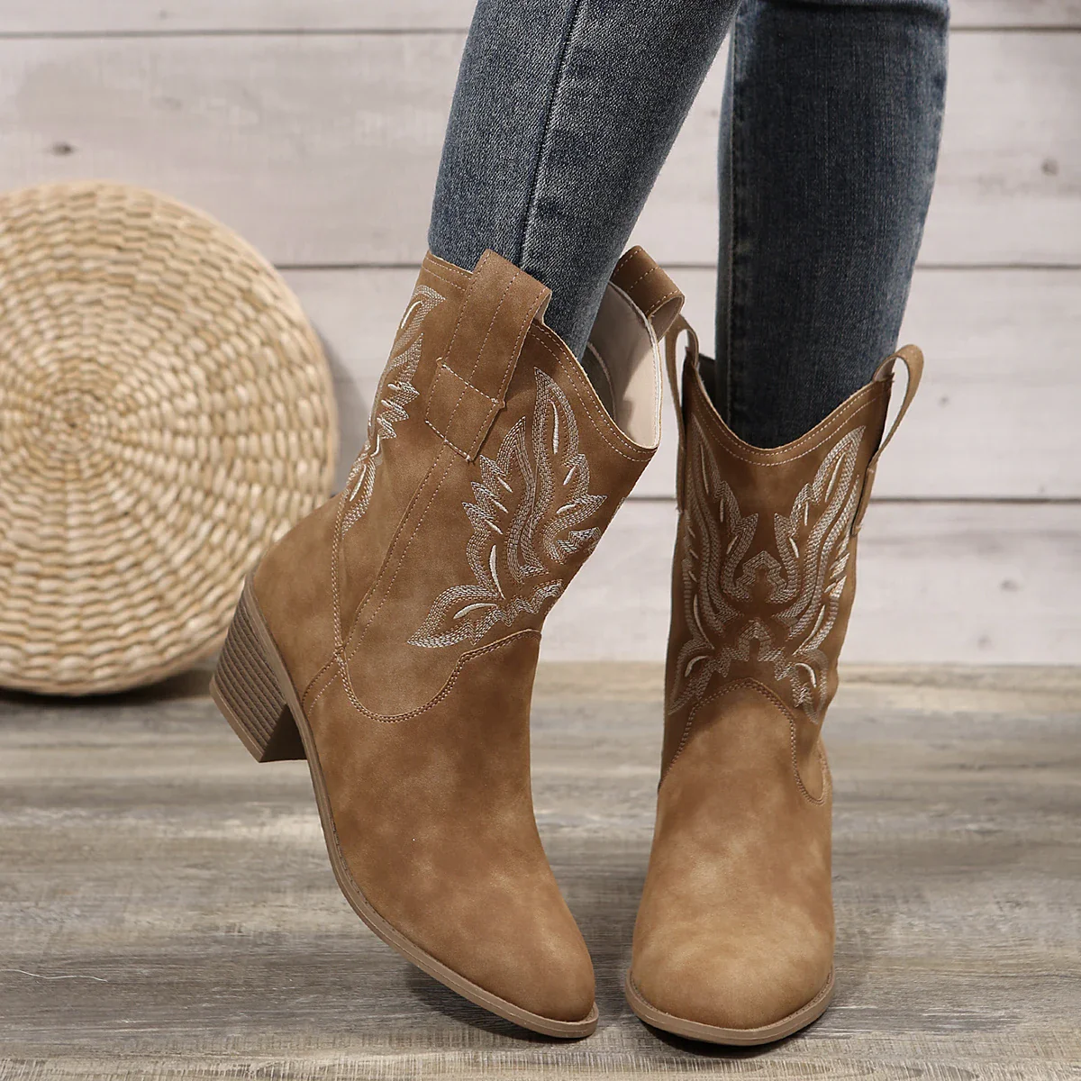 Liliana™ Western Cowboy Boots - Image 4