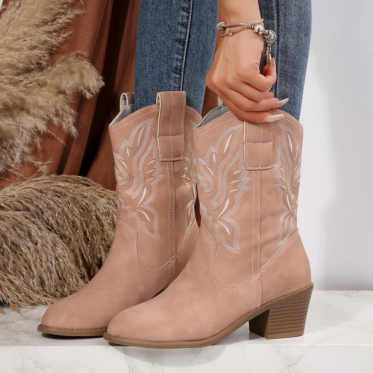 Liliana™ Western Cowboy Boots - Image 6