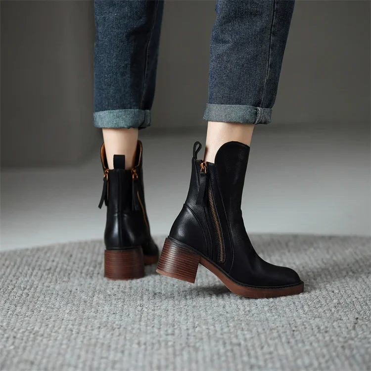 Luna™ Sleek Ankle Boots - Image 3
