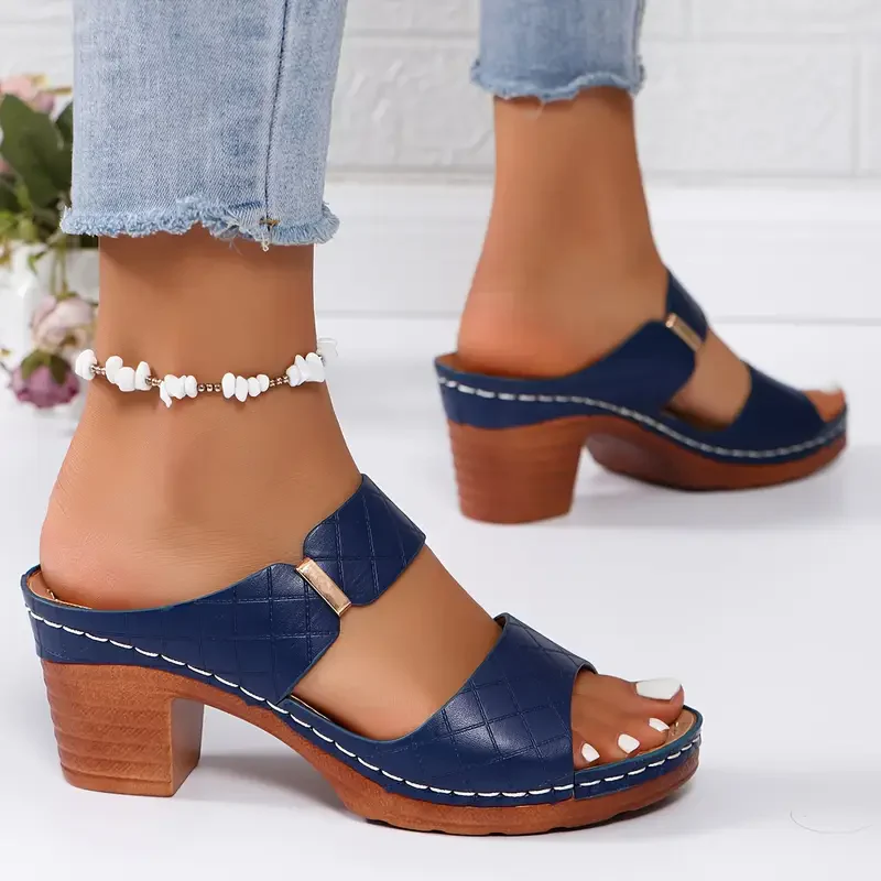 Mireya™ Stylish Comfort Block Heel Sandals - Image 10