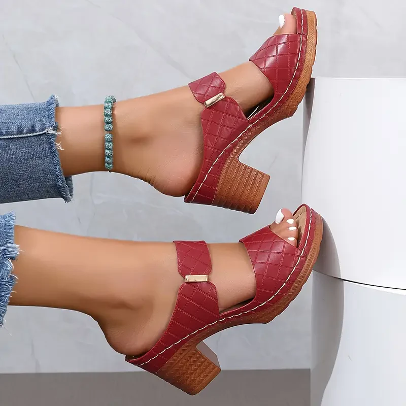 Mireya™ Stylish Comfort Block Heel Sandals - Image 14