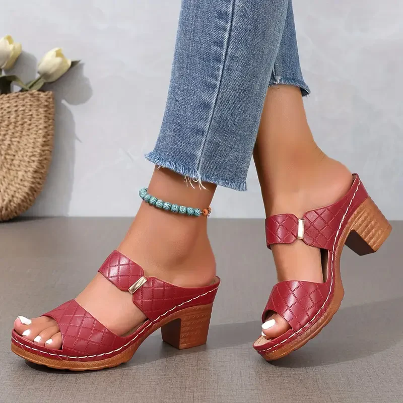Mireya™ Stylish Comfort Block Heel Sandals - Image 15