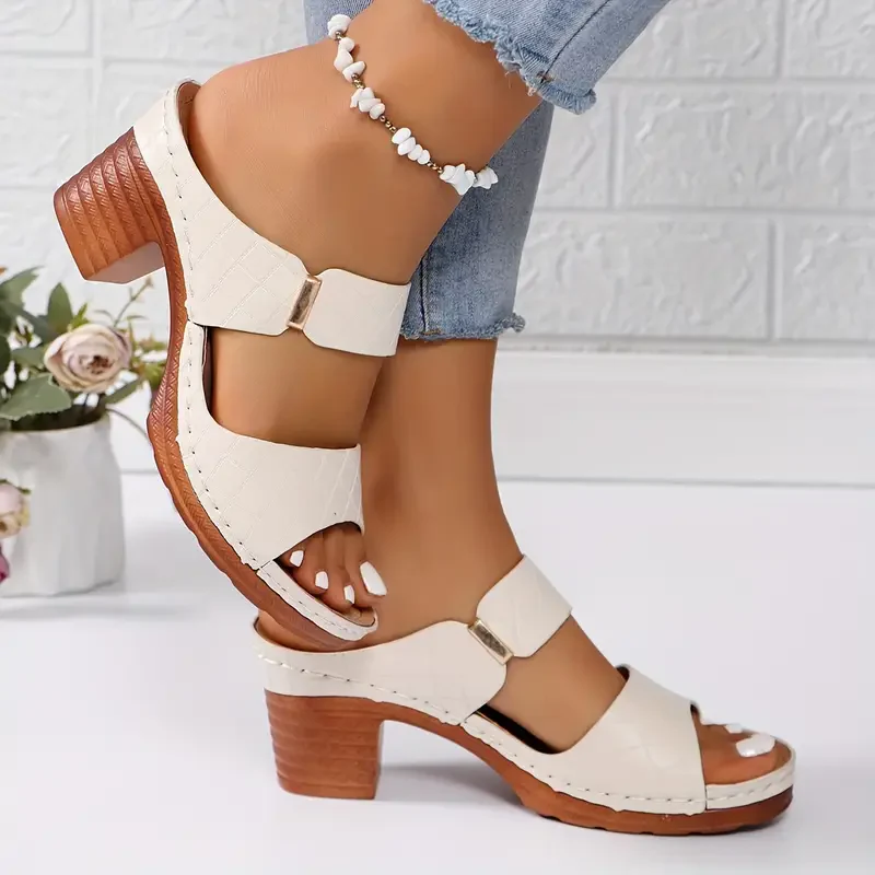 Mireya™ Stylish Comfort Block Heel Sandals - Image 3