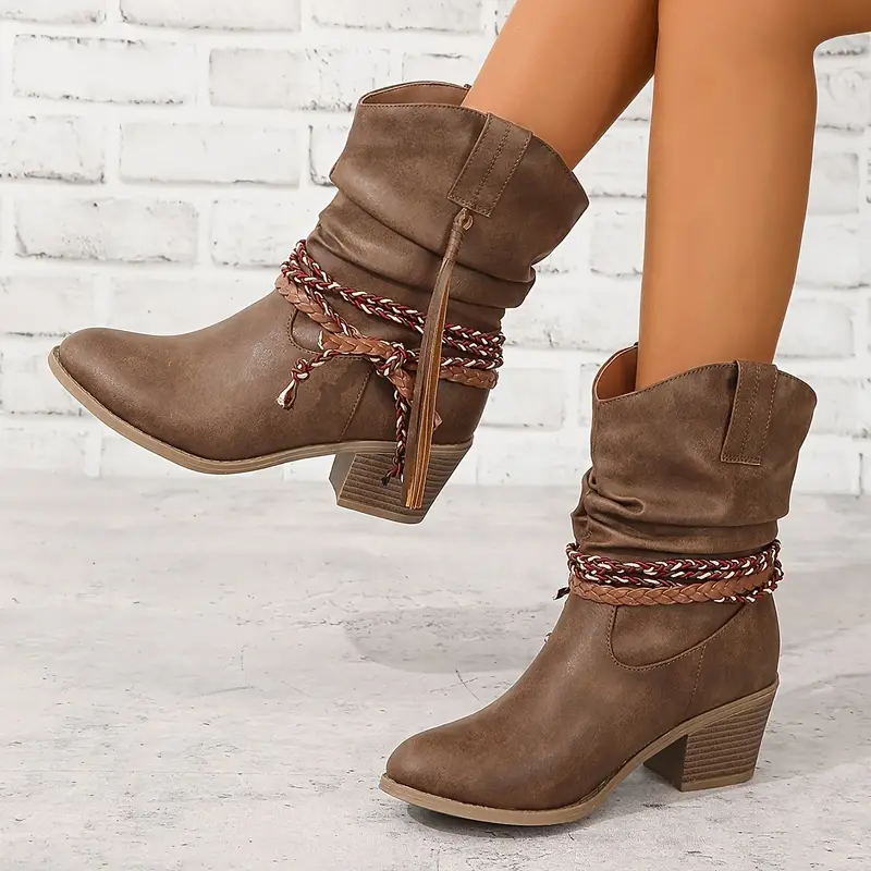 Rania™ Western Cowboy Fashion Boots