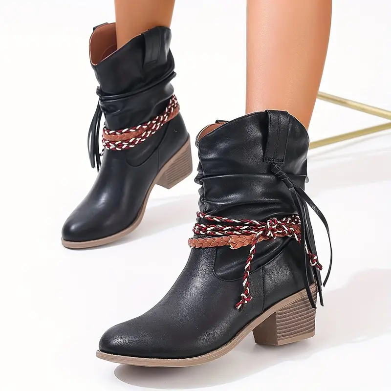 Rania™ Western Cowboy Fashion Boots - Image 6