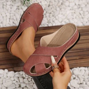 Romilly™ Soft Comfort Slide Sandals - Image 9