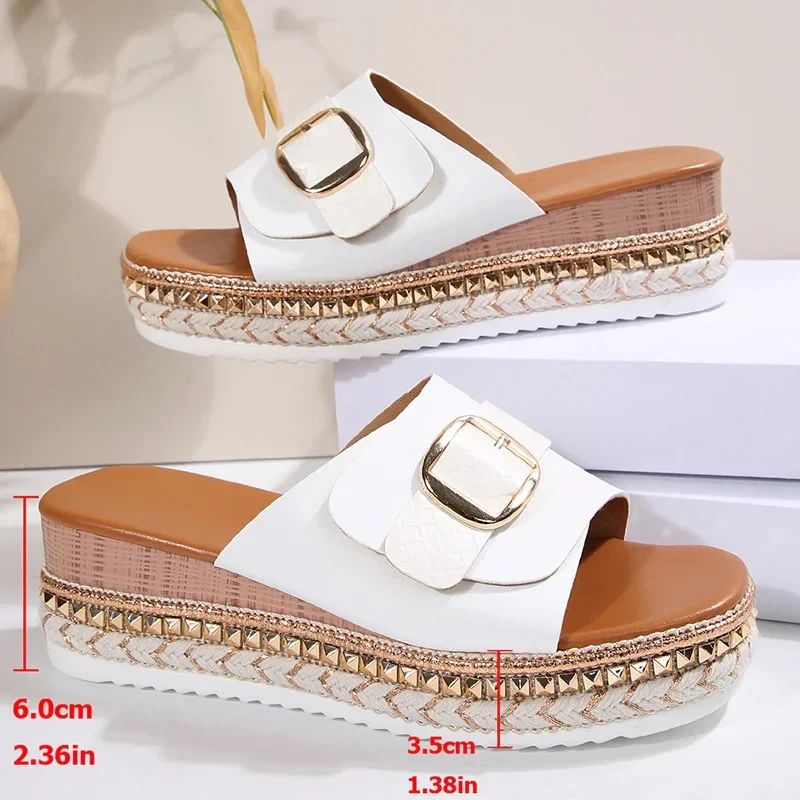 Tahlia™ SoftStep Espadrille Slides - Image 3