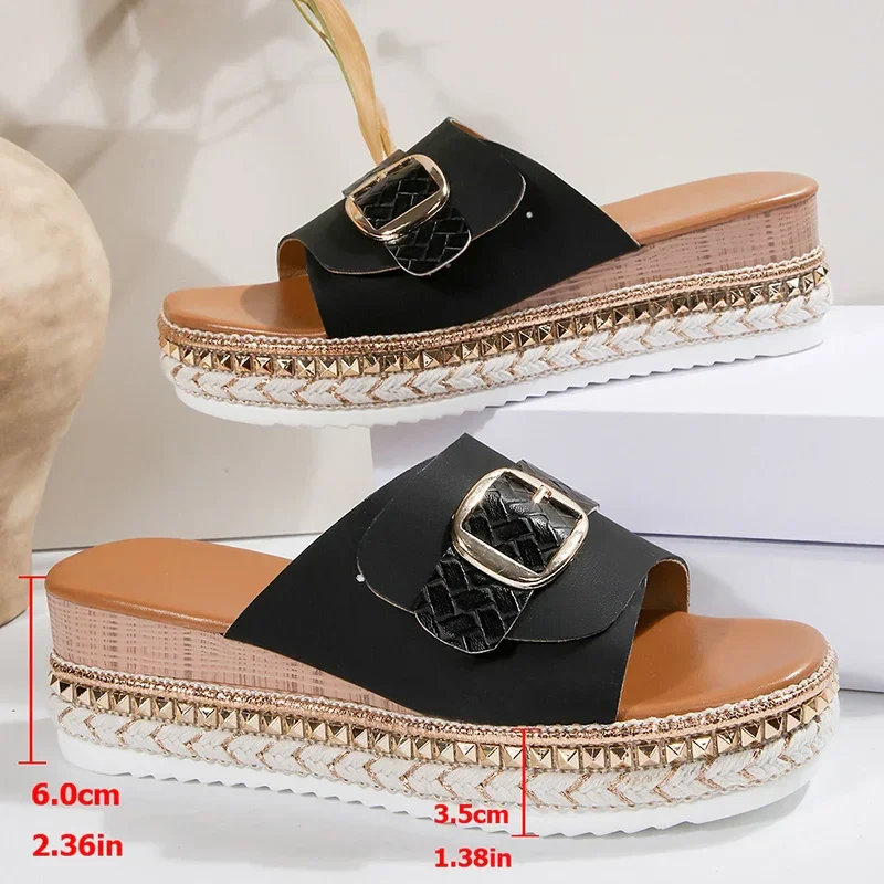 Tahlia™ SoftStep Espadrille Slides - Image 7