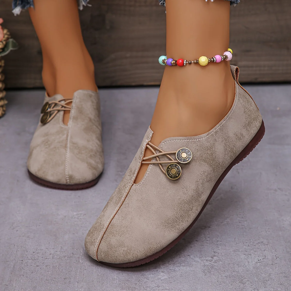 Thea™ Soft Flats Loafer Shoes - Image 7
